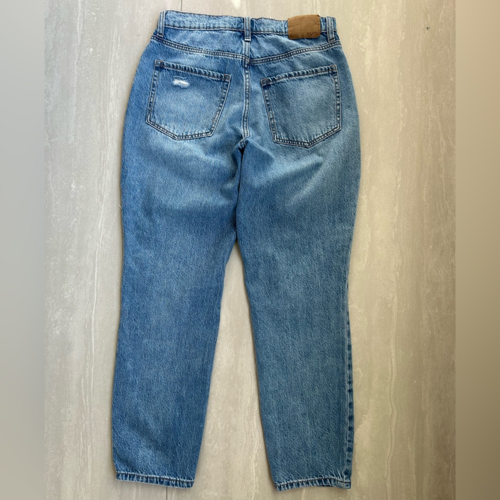 Aeropostale Ripped Blue Boyfriend Jeans - Picture 10 of 14